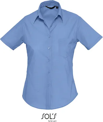 Zdjęcie produktu dla SOL´S Popeline-Blouse Escape z krótkim rękawem