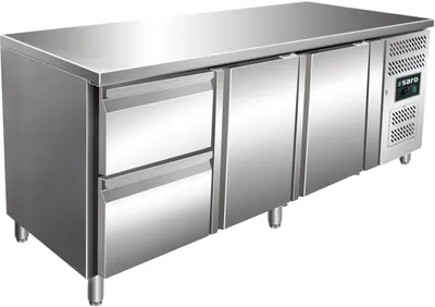 Immagine prodotto di Banco refrigerato Saro 1795x890-900x700mm con 2 ante e 1 set di 2 cassetti