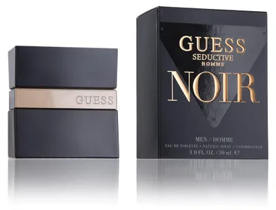 Produktbild von GUESS Seductive Noir, EDT, Orientalisch-Würziger Fougère, 30 ml