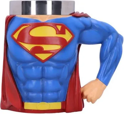 Obrázek produktu pro Superman - korbel, DC Comics, 600 ml CD2423 (jednotná velikost) (modrá/červená/žlutá)