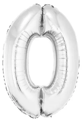 Obrázek produktu pro Balón, 75 cm, stříbrná barva, 0 kusů