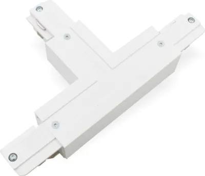Produktbild von EUTRAC T-Verbinder Schutzleiter aussen rechts für 3, verkehrsweiss RAL9016 | 555 1 1214 6
