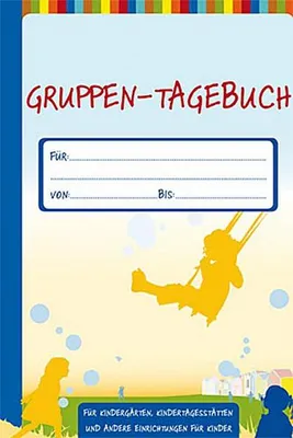 Image de Tagebuch für Kindergarten und Kita, modern gestaltet, ganzjährig einsetzbar, praxisbezogen und übersichtlich