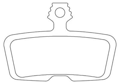Produktbild von Wag Sram Code R Sport Bremsbeläge Aus Halbmetall Durchsichtig  Durchsichtig One Size