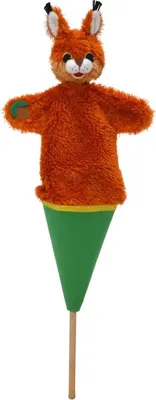 Produktbild von Tütenkasper Eichhörnchen m.Haselnuss 37cm