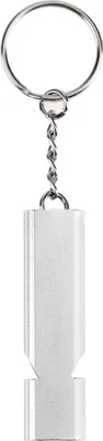 Produktbild von 3 Stück Notfall Signal Pfeife Metall Camping Outdoor Survival Wandern Laut 120db, Farbe:Silber