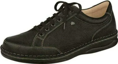 Produktbild von Herren Halbschuh, Nantes, Finn Comfort, Schwarz, Leder, NEU - Herrenschuhe Bequemschuhe, Schwarz, leder (bison)