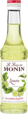 Produktbild von Monin Profi Sirup Limette süß sauer ideal für Cocktails 250ml