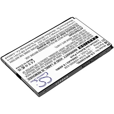 Imagen del producto de TECHTEK Batería compatible con [Wiko] Sunny 2 Plus, V2600 sustituye 2600, para S104-U59000-038