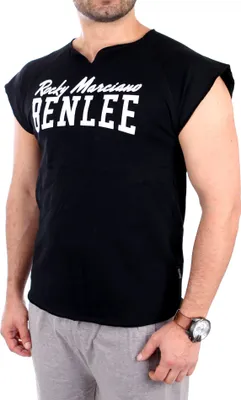 Zdjęcie produktu dla Benlee Męska koszulka fitness EDWARDS Regular Fit Motif Print BL-195005 Czarny M