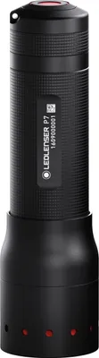 Produktbild von Ledlenser P7, Stirnband-Taschenlampe, Schwarz, Aluminium, Tasten, IP54, LED