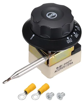 Kapillarthermostat 250 V 25 A 60-200 °C für Öfen