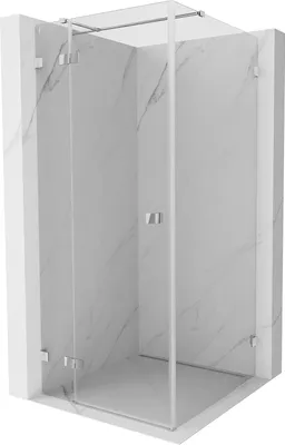 Produktbild von Mexen Lunar T Duschkabine mit linker Tür 120 x 120 cm, transparent, Chrom - 834T-120-120-01-00-L