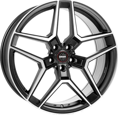 Produktbild von Alufelge Momo Rf-06 9X20 5X114,3 Et 40 Matt Black Polished