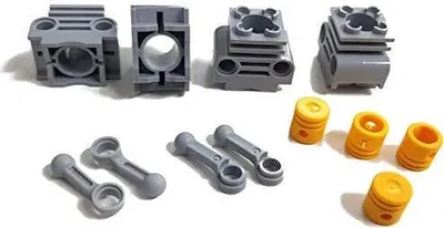 Immagine prodotto di LEGO Technic: 4 cilindri con pistoni e bielle