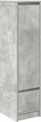 Immagine prodotto di Credenza Grigio Cemento 29,5x34x119,5 cm in Legno Multistrato