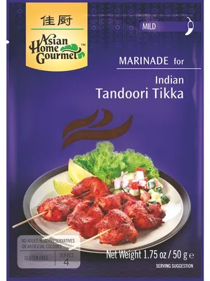 Obrázek produktu pro Asian Home Gourmet Marináda pro indickou Tandoori Tikka 50g