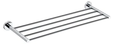 Produktbild von Sapho X-ROUND E Handtuchregal 600mm, Chrom
