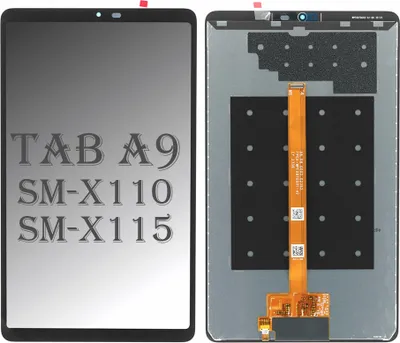 Produktbild von Original Samsung Galaxy Tab A9 X110 / X115 TFT LCD Display Touchscreen Bildschirm Schwarz & Werkzeug