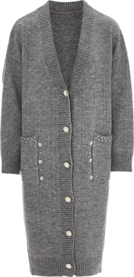 Immagine prodotto di Cardigan da donna Caissa - grigio chiaro melange, M