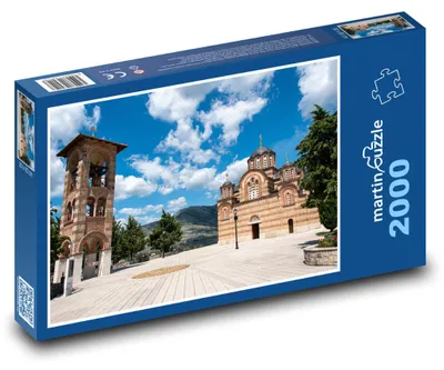 Zdjęcie produktu dla Puzzle 2000 Trebinje i cerkiew prawosławna - martinpuzzle