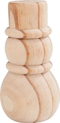 Produktbild von VBS Holz-Schneemann, H 12 cm, Ø 6 cm