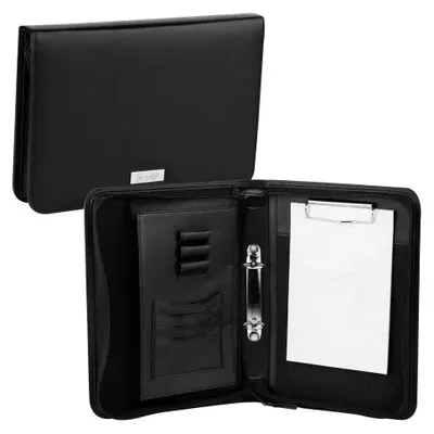 Produktbild von Guriatti CLASSIC Business-Diplomtasche mit Reissverschluss, A5, schwarz