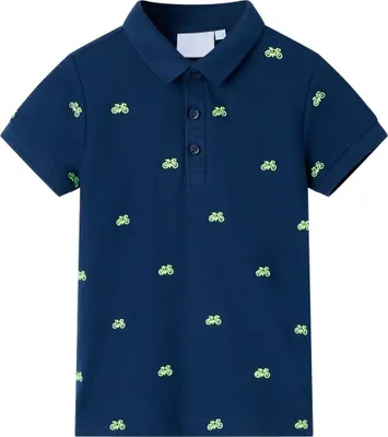 Produktbild von Kinder-Poloshirt Marineblau 104