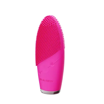 Produktbild von Silikonische Gesichtsreinigungsbürste mit Schalltechnologie, Gesichtsbürste zur Reinigung und Massage, IPX7 – BEAUTIFLY Fresh Slim Basic