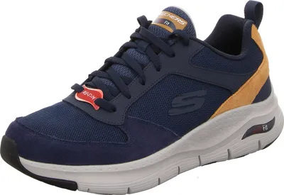 Produktbild von Skechers Sporthalb gelocht/gefochten in blau, Gr. 44