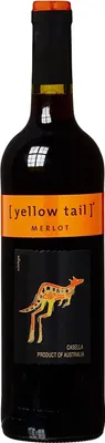 Immagine prodotto di Yellow Tail Merlot Vino rosso australiano potente e corposo 750ml