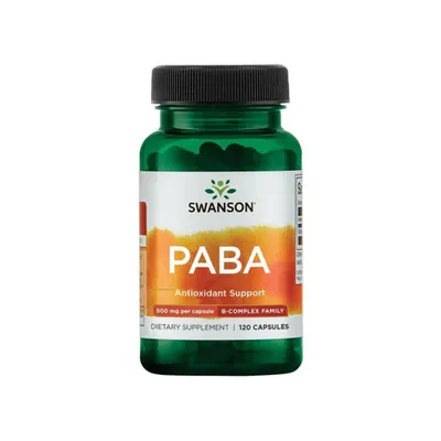 Produktbild von PABA 500 mg 120 Kapseln Swanson Health Products
