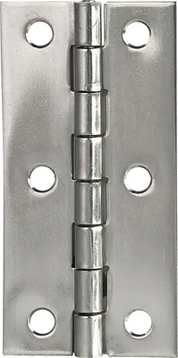 Produktbild von SCHMALE Scharnier DIN 7954 A schmal 80 x 41 mm, Edelstahl