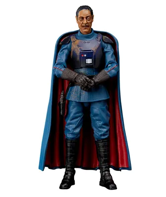 A Star Wars action figure of Moff Gideon.
