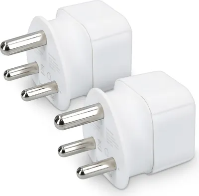 Produktbild von kwmobile 2x Adapter Südafrika - Reiseadapter Südafrika - Reiseadapter Typ M - Reiseadapter Indien - Stecker Südafrika Adapter Indien - Reisestecker