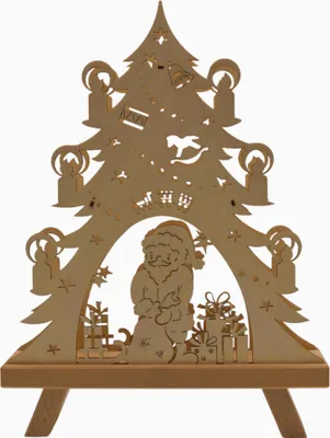 Produktbild von Standleuchte 3D - Bescherung, Original Erzgebirge
