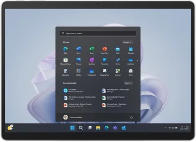 Produktbild von Microsoft Surface Pro 9 5G, 33 cm (13"), 2880 x 1920 Pixel, 512 GB, 16 GB, Windows 11 Pro, Platin