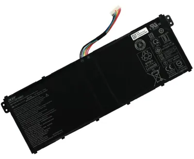 Produktbild von Akku für Acer Aspire 3 A315-51-58S7 Li-Ion 7,7 Volt 4810 mAh schwarz.