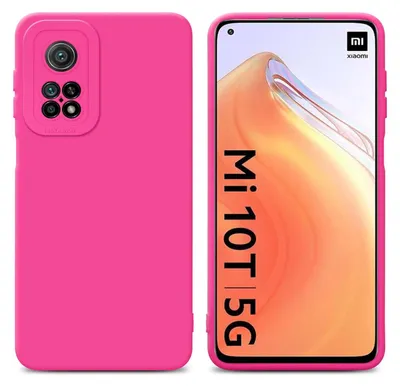 Produktbild von Cadorabo Hülle für Xiaomi Mi 10T / Mi 10T PRO Schutz Hülle in Pink TPU Silikon Etui Case Handyhülle