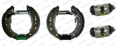 Produktbild von FERODO Bremsensatz Trommelbremse Hinten für RENAULT TWINGO II (CN0) FMK609