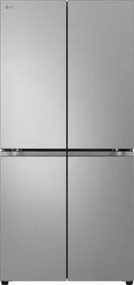 Immagine prodotto di LG GMB860PYDE Frigorifero Multidoor Slim, Classe E, 530L, Wi-Fi, Total No Frost, Argento