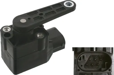 Produktbild von FEBI BILSTEIN 37150 Sensor Leuchtweiteregulierung passend für MERCEDES-BENZ E-Klasse Limousine (W211) Xenonlicht