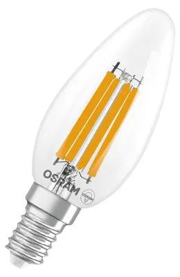Produktbild von OSRAM LED Leuchtmittel LED Retrofit CLASSIC B DIM 3.4W 840 Clear E14 Dimmbar Neutralweiss 4099854445675
