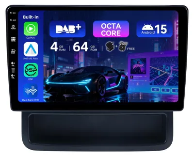 Productafbeelding van Ingebouwd DAB - Autoradio Voor Renault Trafic 2 / Opel Vivaro / Nissan Primastar (2006-2014) | Android 15 Radio | CarPlay Android Auto