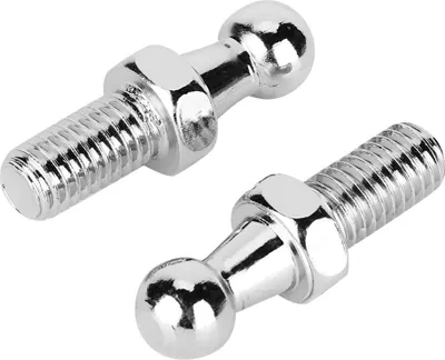 Zdjęcie produktu dla Aluminiowy sworzeń kulowy amortyzatora gazowego Ausla CNC (M8)