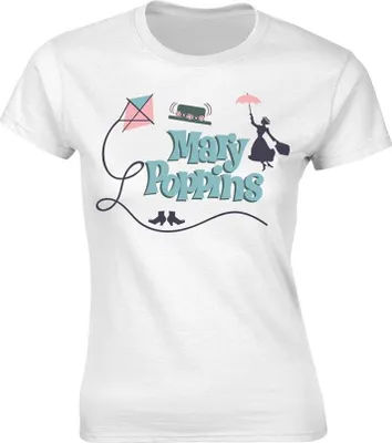 Produktbild von Disney Mary Poppins Logos T-Shirt, Frauen