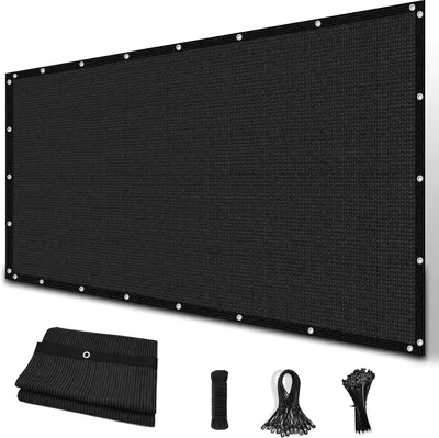 Produktbild von Schattiernetz 3 x 3 m, UV-Schutz 90%, mit Ösen, für Garten und Terrasse