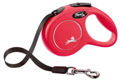 Produktbild von flexi CL00T3.250.R Hundeleine, einziehbar, 3 m, Größe XS, Rot