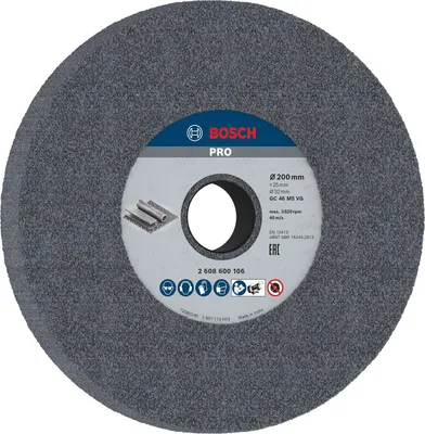 Immagine prodotto di Bosch PRO Disco per smerigliare il metallo, 200x25x32,