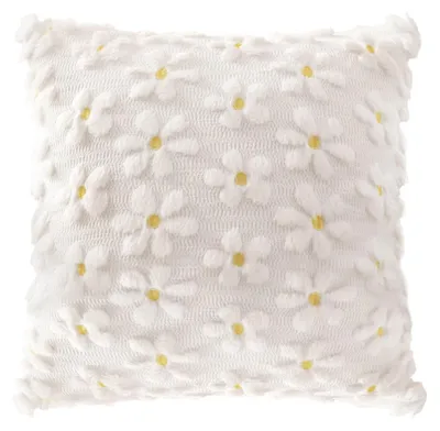 2 Frühlings-Kissenbezüge 45x45 cm, Dekokissen für Sofa & Bett